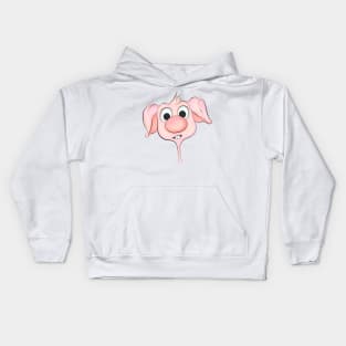 Cartoon confused mouse Kids Hoodie